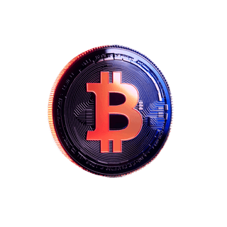 Floating data card displaying crypto market analytics