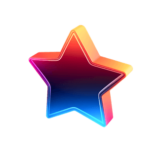 Star rating icon showing user trust level for a crypto platform